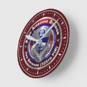 Horloge Ronde 82e division aéroportée 325e PIR (Angle)