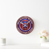 Horloge Ronde 82e division aéroportée Garde d'honneur de l'Améri (Maison)