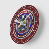 Horloge Ronde 82e division de combat Aviation  (Angle)