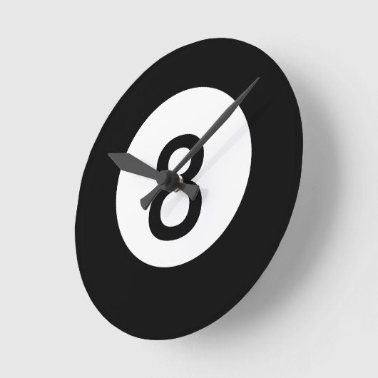 Horloge Ronde 8 Boule (Angle)