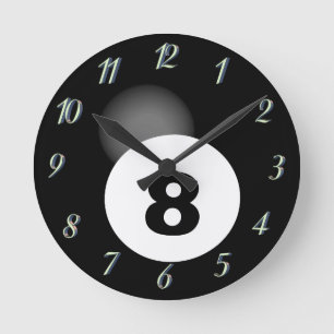 Horloge Ronde 8 Boule