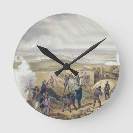 Horloge Ronde A Hot day in the Batteries, plate from 'The Seat o (Recto)