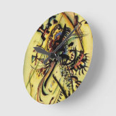 Horloge Ronde À la voix inconnue de Kandinsky (Angle)