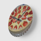 Horloge Ronde A strawberry cake (Angle)