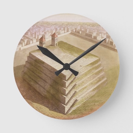 Horloge Ronde A Teocalli à Mexico (Recto)