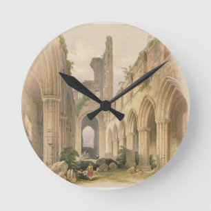 Horloge Ronde Abbaye de Kirkstall, Nave et choeur, 'du lundi