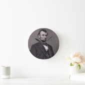 Horloge Ronde Abraham Lincoln, engraved from a photograph by Wil (Maison)
