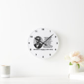 Horloge Ronde Abraham Lincoln Sur Le Sujet De L'Éducation (Maison)