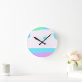 Horloge Ronde Abstract Landscape (Maison)