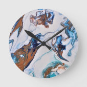 Horloge Ronde abstract modern. (Recto)