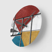 Horloge Ronde Abstrait (Angle)