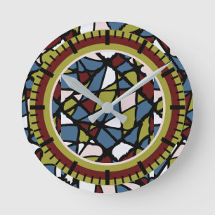 Horloge Ronde Abstrait
