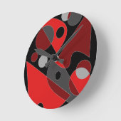 Horloge Ronde Abstrait #311 (Angle)