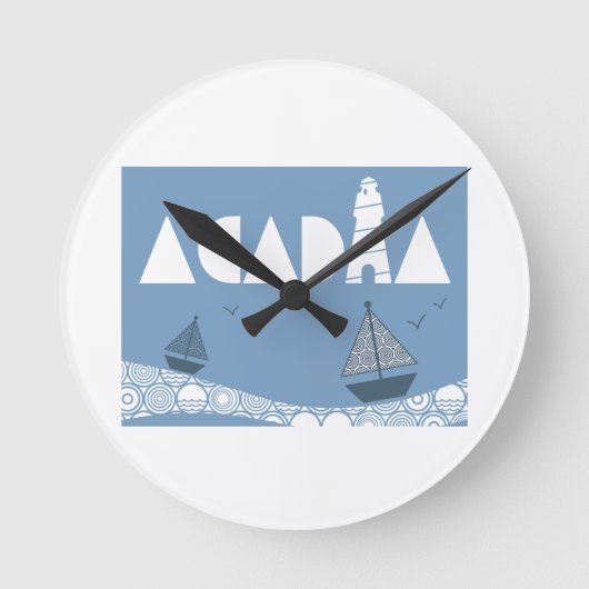 Horloge Ronde Acadie (Recto)