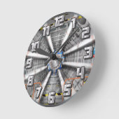 Horloge Ronde accélérateur de particules du grand collisionneur  (Angle)