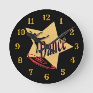 Horloge Ronde Acrylic Wall Clock, Round (Medium)