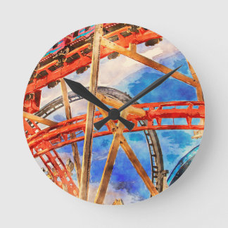 Horloge Ronde Acryllic Wall Clock