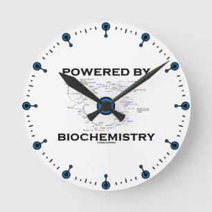 Horloge Ronde Actionné par la biochimie (cycle de Krebs)