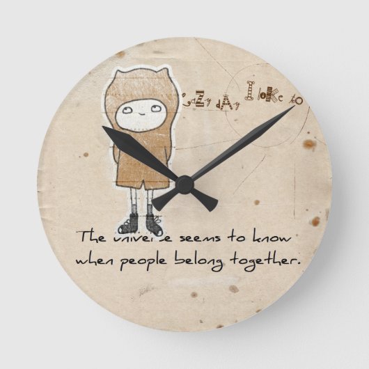 Horloge Ronde adopté (Recto)