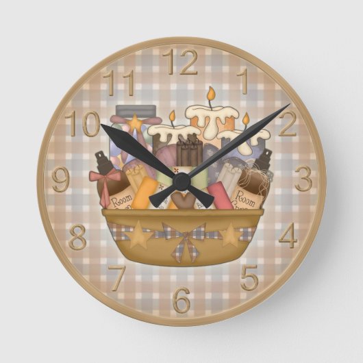 Horloge Ronde Adorable Bath Times Clock (Recto)