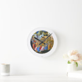 HORLOGE RONDE ADORATION DE LA MAGI (Maison)