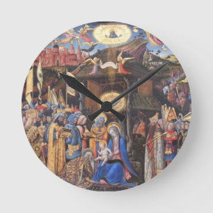 Horloge Ronde Adoration des Magi