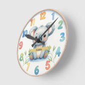 Horloge Ronde Adș Koala Wall Clock (Angle)
