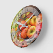Horloge Ronde Affaire Harvest Time Apple Basket (Angle)