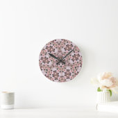 Horloge Ronde affiche déformée étrange dollart (Maison)