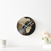 Horloge Ronde Africa In Gold (Maison)