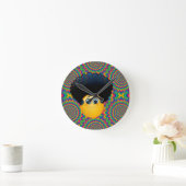 Horloge Ronde afro emojis (Maison)