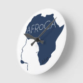 HORLOGE RONDE AFROCA (Angle)