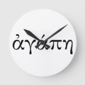 Horloge Ronde Agape (Recto)