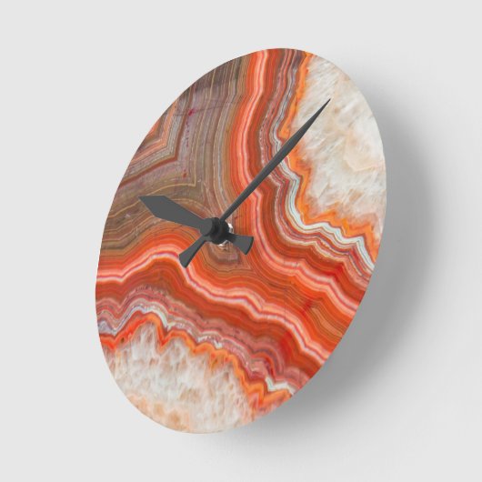 Horloge Ronde Agate (Angle)