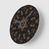 Horloge Ronde Âge de bronze Mandala (Angle)