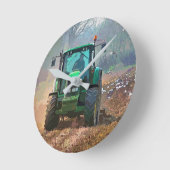 HORLOGE RONDE AGRICULTURE (Angle)