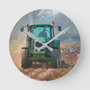 HORLOGE RONDE AGRICULTURE