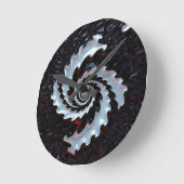 Horloge Ronde AiKo Beats™ Sonic Vector – Fracture (Angle)