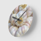 Horloge Ronde ail rose (Angle)