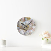 Horloge Ronde ail rose (Maison)