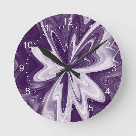 Horloge Ronde ailes papillon (Recto)