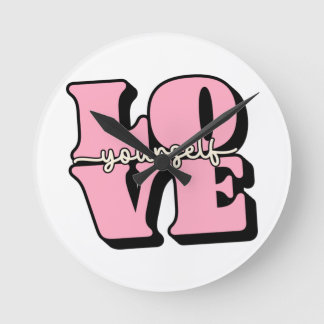 Horloge Ronde Aimez votre moi