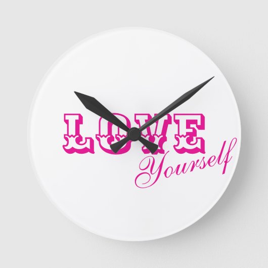 Horloge Ronde Aimez-vous (Recto)