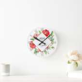 Horloge Ronde AJOUTER Année de naissance Âge Cadeau d'anniversai (Maison)
