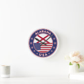 Horloge Ronde Alabama (Maison)