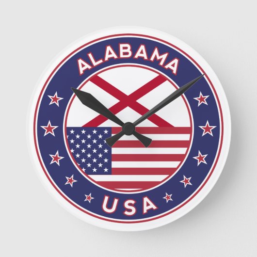 Horloge Ronde Alabama (Recto)