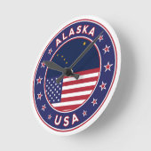 Horloge Ronde Alaska (Angle)