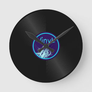Horloge Ronde Album de Vinyl Record LP 33