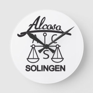 Horloge Ronde Alcoso Solingen allemand ww2