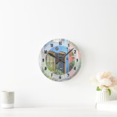 Horloge Ronde Alexandria VA - Bâtiment Avec Feu (Maison)